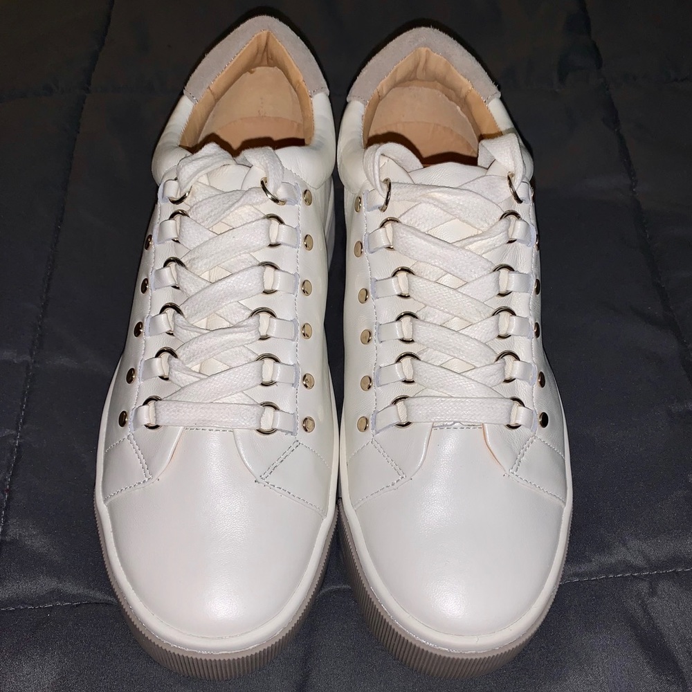 Noir Footwear Handan Leather Lace Up Sneaker